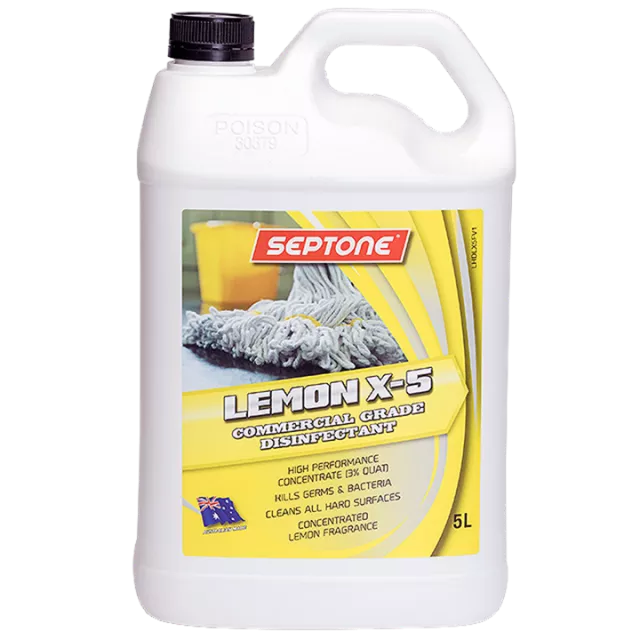 SEPTONE LEMON X5 DISINFECTANT CLEANER 5L