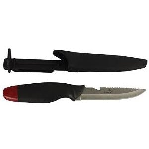 Fishing Knife Stainless Steel With Plastic Sheath