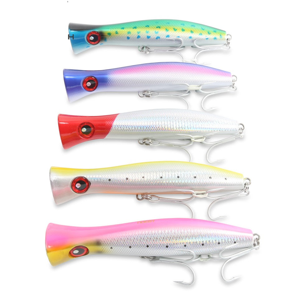 9247 Fishing Hard Lure Big Mouth Popper Lure 205mm/135g Long Casting Trolling Fishing Top Water Lure